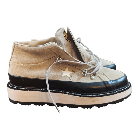 Converse shoes sz 10.5 mountian club one star chunky shoes fleece lined leather - Picture 2 of 16